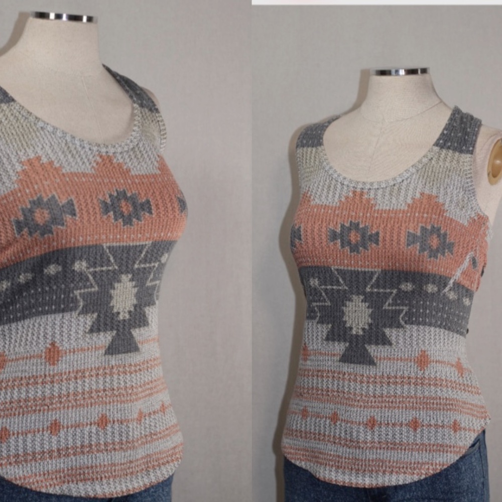 Tribal Racerback Top - Picture 2 of 10